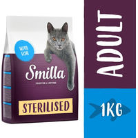 Produktbild von Smilla Adult Sterilised Katzenfutter mit Fisch 1 kg