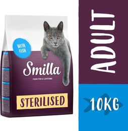 Smilla Adult Sterilised Katzenfutter mit Fisch 2 x 10 kg – Bild 1 von 1