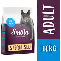 Produktbild von Smilla Adult Sterilised Katzenfutter mit Fisch 2 x 10 kg