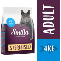 Produktbild von Smilla Adult Sterilised Katzenfutter mit Fisch 4 kg