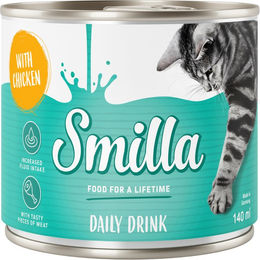 Produktbild von Smilla Daily Drink Suppe Huhn 6 x 140 ml für Katzen - 24 x 140 ml