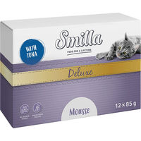 Produktbild von Smilla Deluxe Mousse Thunfisch Getreidefrei Ohne Konservierungsstoffe 12 x 85 g