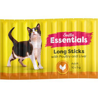 Produktbild von Smilla Essentials Crunchy Sticks Geflügel und Leber Leckerli 50 g