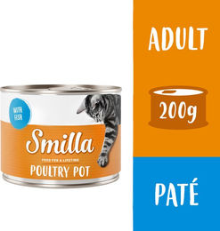 Smilla Geflügeltöpfchen zartes Geflügel mit Fisch getreidefrei ohne Zucker 24 x 200 g – Bild 1 von 1
