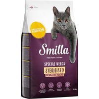 Produktbild von Smilla Getreidefreies Katzenfutter Sterilised mit Huhn 1 kg