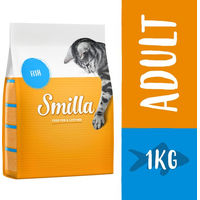 Produktbild von Smilla Katzenfutter Adult Fisch für Wohnungskatzen 1 kg