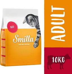 Produktbild von Smilla Katzenfutter Adult Rind 2 x 10 kg Sparpaket