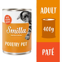 Produktbild von Smilla Katzenfutter Geflügel mit Geflügelherzen getreidefrei 6 x 400 g