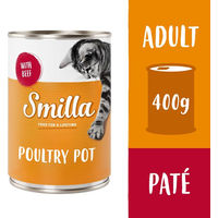 Produktbild von Smilla Katzenfutter Geflügel mit Rind und Ente getreidefrei 6 x 400 g - 6 x 400 g
