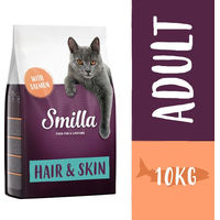 Produktbild von Smilla Katzenfutter Hair & Skin mit Lachs für Adult 2 x 10 kg