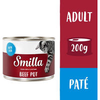 Produktbild von Smilla Katzenfutter Rind mit Fisch getreidefrei 6 x 200 g - 6 x 200 g