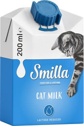 Produktbild von Smilla Katzenmilch mit Vitaminen zur Unterstützung der Verdauung 6 x 200 ml - 6 x 200 ml