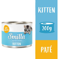 Produktbild von Smilla Kitten Nassfutter Huhn Getreidefrei und Ohne Zucker 24 x 200 g - 24 x 200 g