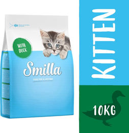 Smilla Kitten Trockenfutter Ente getreidefrei 2 x 10 kg – Bild 1 von 1