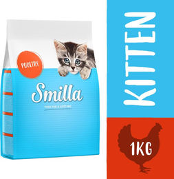 Smilla Kitten Trockenfutter Geflügel ohne Farb- und Aromastoffe 1 kg – Bild 1 von 1