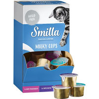 Produktbild von Smilla Milky Cups Leckerli Mixpaket 75 x 15 g