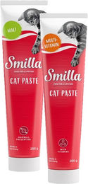 Produktbild von Smilla Multi-Vitamin & Malt Katzenpaste zur Unterstützung der Verdauung und Haarballenkontrolle 2 x 200 g - 2 x 200 g