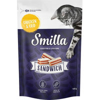 Produktbild von Smilla Sandwich Snack Huhn & Kabeljau Leckerli 3 x 100 g - 3 x 100 g
