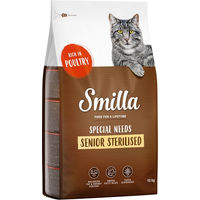 Produktbild von Smilla Senior Sterilised Katzenfutter mit Geflügel 1 kg