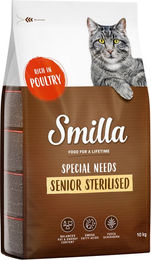 Smilla Senior Sterilised Katzenfutter mit Geflügel 4 kg – Bild 1 von 1