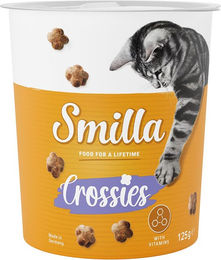 Produktbild von Smilla Snacks Crossies Geflügel Leckerli Sparpaket 3 x 125 g - 3 x 125 g