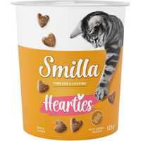 Produktbild von Smilla Snacks Hearties Geflügel Leckerli Sparpaket 3 x 125 g - 3 x 125 g