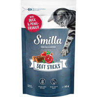Produktbild von Smilla Soft Sticks Leckerli Ente und Granatapfel 3 x 50 g Sparpaket