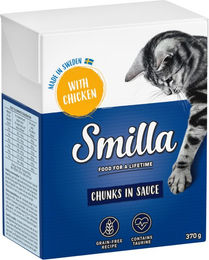 Produktbild von Smilla Tetra Häppchen Huhn in Soße getreidefrei 24 x 370 g