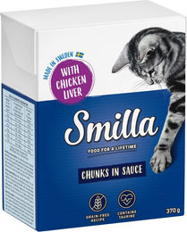 Produktbild von Smilla Tetra Häppchen Huhn in Soße getreidefrei 24 x 370 g