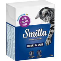 Produktbild von Smilla Tetra Häppchen Huhn in Soße getreidefrei 24 x 370 g