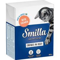 Produktbild von Smilla Tetra Häppchen Lachs in Gelee getreidefrei 24 x 380 g