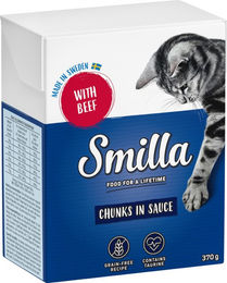 Produktbild von Smilla Tetra Häppchen Rind in Soße getreidefrei 24 x 370 g