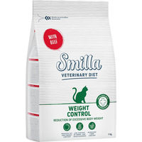 Produktbild von Smilla Veterinary Diet Diabetes & Weight Control Trockenfutter Rind Adult 1 kg - 1 kg