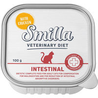 Produktbild von Smilla Veterinary Diet Intestinal Nassfutter für erwachsene Katzen zur Unterstützung der Verdauung 8 x 100 g - 8 x 100 g