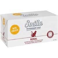 Produktbild von Smilla Veterinary Diet Renal Nassfutter Huhn für erwachsene Katzen 8 x 100 g - 8 x 100 g