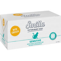 Produktbild von Smilla Veterinary Diet Sensitive Huhn Katzen Nassfutter Adult Hypoallergen Getreidefrei 8 x 100 g - 8 x 100 g