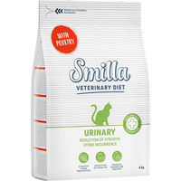 Produktbild von Smilla Veterinary Diet Urinary Trockenfutter Geflügel für erwachsene Katzen 4 kg - 4 kg
