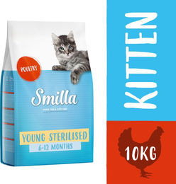 Smilla Young Sterilised Katzenfutter Geflügel 2 x 10 kg – Bild 1 von 1