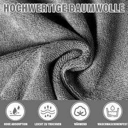 Smithy by Dagmar Nelk Hundebademantel aus 100% Baumwolle Grau XS – Bild 1 von 3
