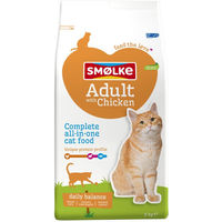 Produktbild von Smølke Adult Katzenfutter Huhn mit Reis 10 kg ohne Farb- und Aromastoffe sowie Konservierungsstoffe - 10 kg