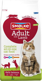 Smølke Adult Katzenfutter Lamm Glutenfrei ohne Farb- und Aromastoffe 4 kg - 2 x 4 kg – Bild 1 von 3