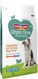 Produktbild von Smølke Hund Adult Trockenfutter Getreidefrei Sensitive Huhn Fisch Lamm 24 kg - 2 x 12 kg