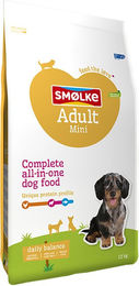 Produktbild von Smølke Hundefutter Adult Mini für kleine Rassen Huhn Fisch Lamm Glutenfrei 2 x 12 kg - 2 x 12 kg