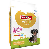 Produktbild von Smølke Hundefutter Adult Mini für kleine Rassen Huhn Fisch Lamm Glutenfrei 3 kg - 3 kg