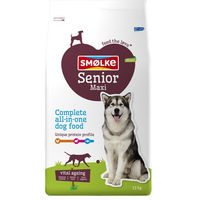 Produktbild von Smølke Hundefutter Senior Maxi mit Huhn Fisch und Lamm glutenfrei 12 kg - 2 x 12 kg