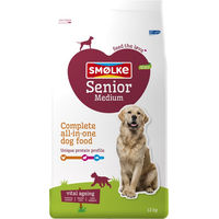 Produktbild von Smølke Hundefutter Senior Medium mit Huhn Fisch und Lamm glutenfrei 12 kg - 12 kg