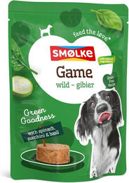 Smølke Pouch Hundefutter Wild 8 x 300 g getreidefrei und sensitive – Bild 1 von 1