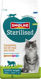 Smølke Sterilised Katzenfutter Light zur Gewichtskontrolle 2 kg – Bild 1 von 2