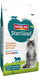 Produktbild von Smølke Sterilised Weight Control Katzenfutter Adult 2 x 4 kg Glutenfrei - 2 x 4 kg