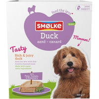 Produktbild von Smølke Tasty Hundefutter Ente 10 x 395 g